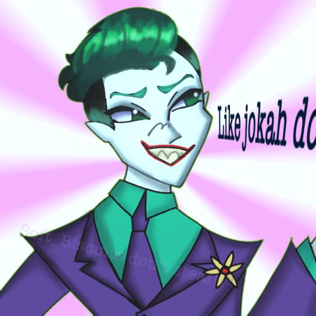 joker harley quinn show drawing