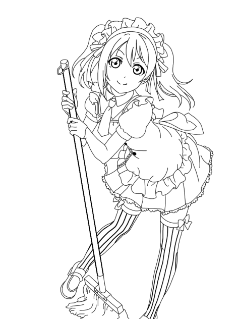 矢澤にこ 塗ってください！