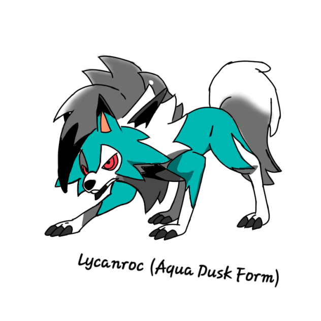 Lycanroc (Aqua Dusk Form)