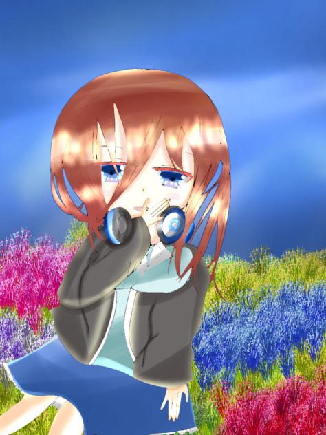 無題40 三玖描いてみた
