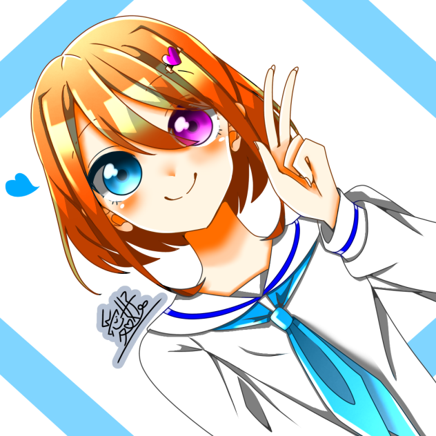 愛好さんの線画をお借りしました!!