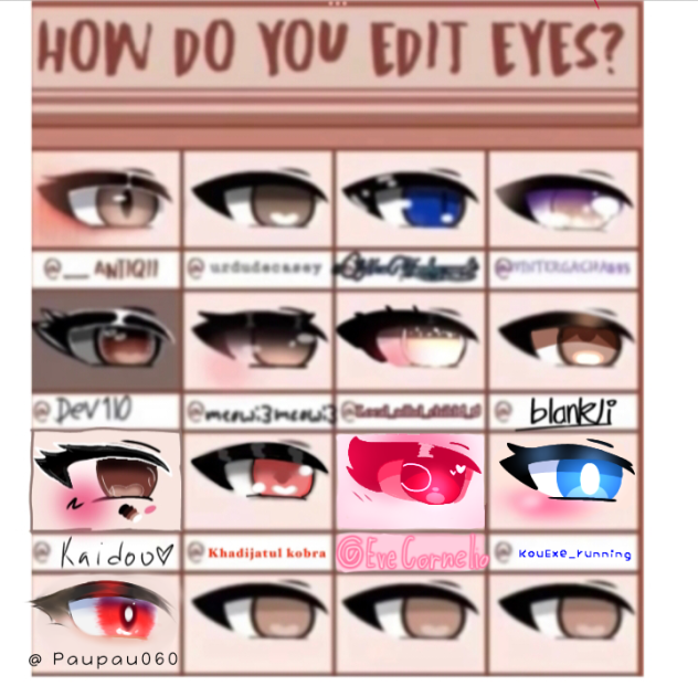 Edit eyes ibisPaint