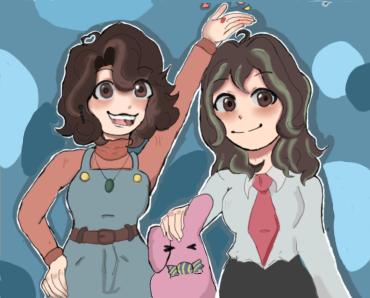Me and my best friend ocs ✨^^