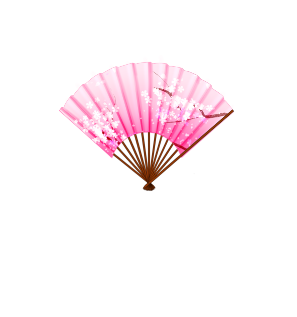 Sakura Folding Fan ibisPaint