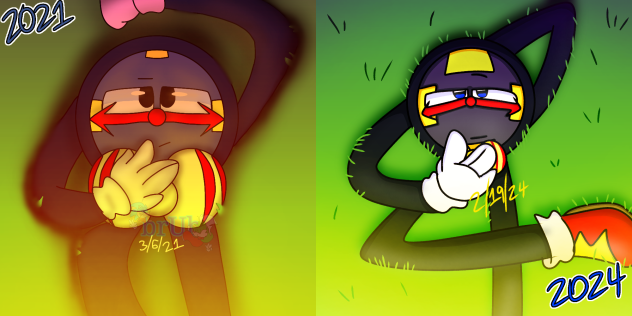 Chill Tony (redraw + comparison)