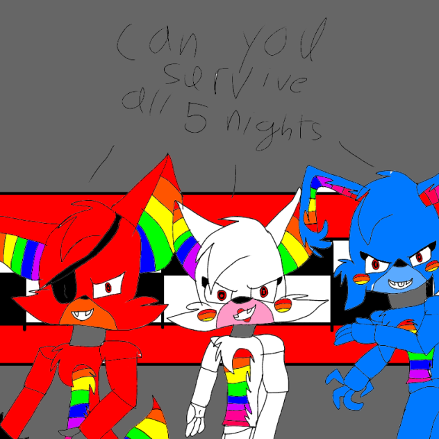 five nights at rainbows - ibisPaint