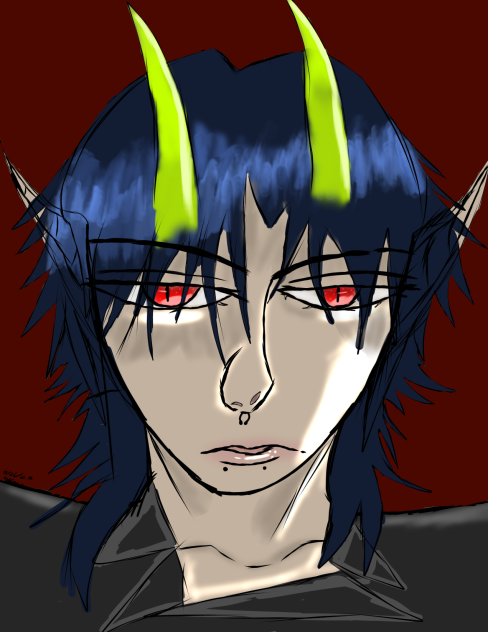 Skyler redesign he now has a wolfcut