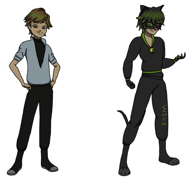 Chat Noir and Adrian