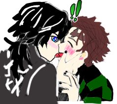 Riyuu x tanjiro (demon slayer)