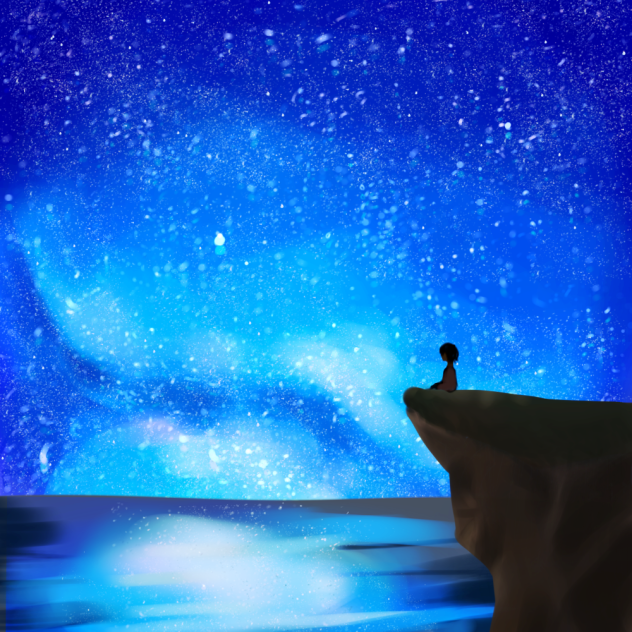 星と少年