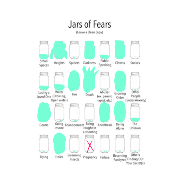 jars of fears (but my bro fill in them)