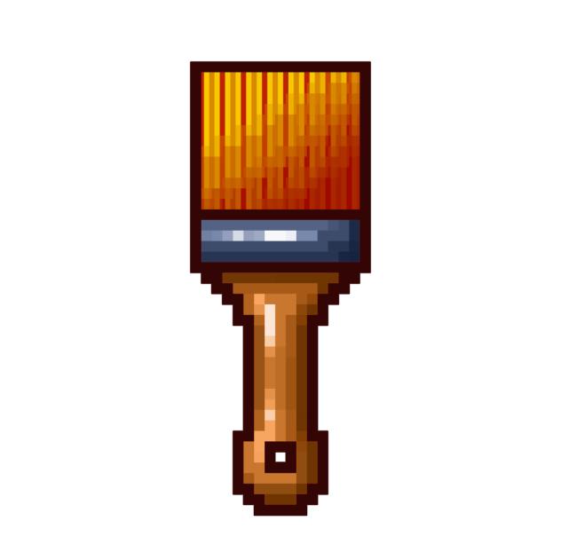 paint brush pixel