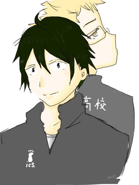 山口くんと月島くん2