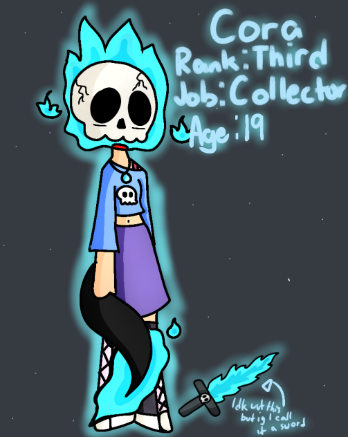 mah skellcan oc hehehe 🙃