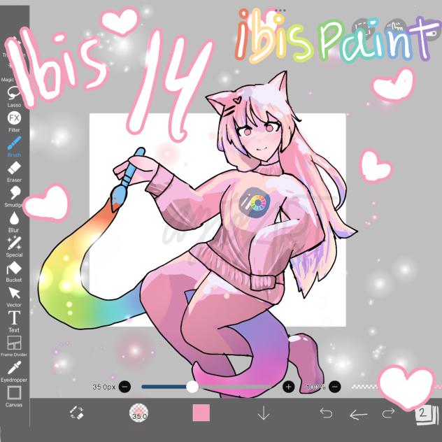 Ibis 14th anniversary - ibisPaint
