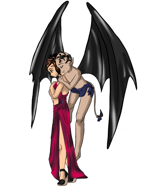 The fairy the angel and the demon