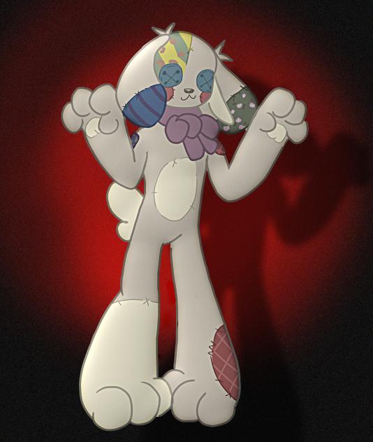 My fnaf oc Labit redraw redesign