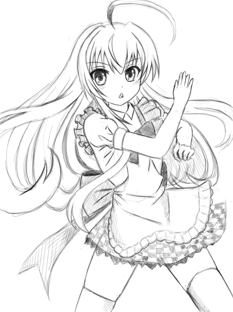 ニャル子さん下書き