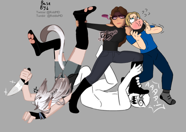 Fight Collab - ibisPaint