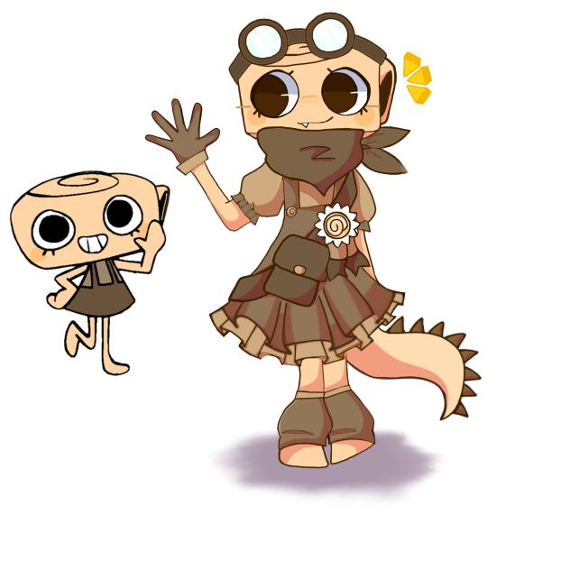 SHELLY GOES RAWR