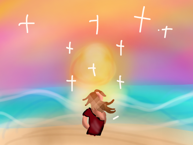 Sunset sparkle