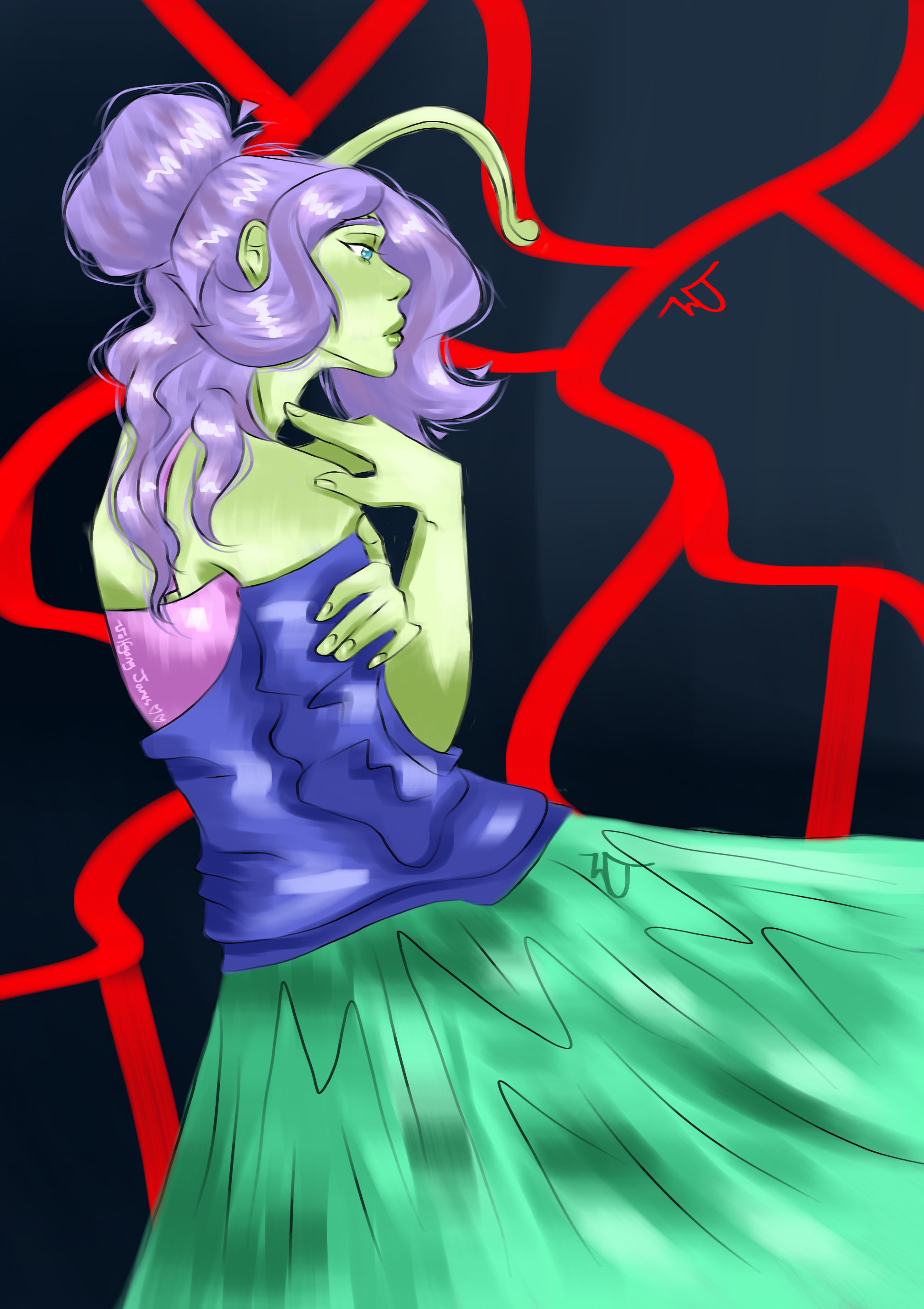 Night dancer - ibisPaint