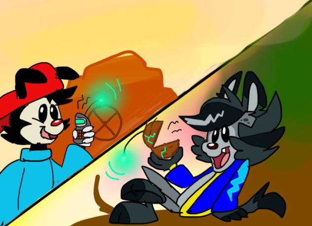Wakko calls Heinrich!