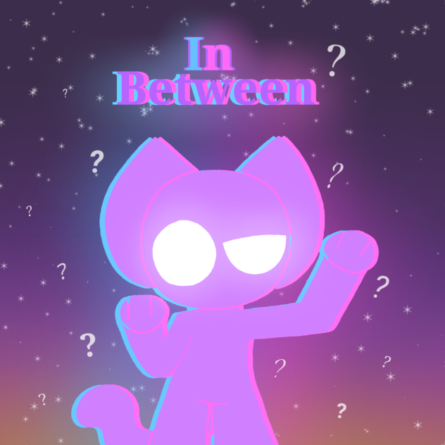 in between