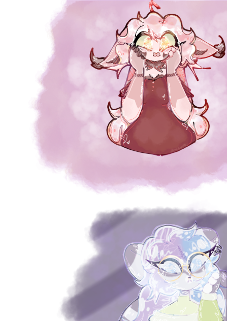 Pink and Purple
