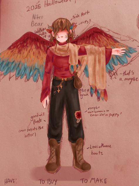 Halloween costume design