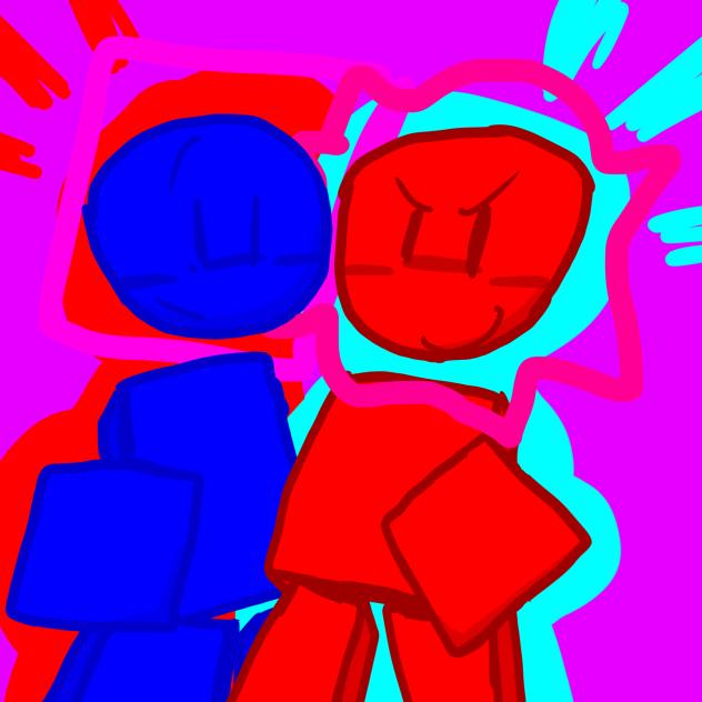Red n blue