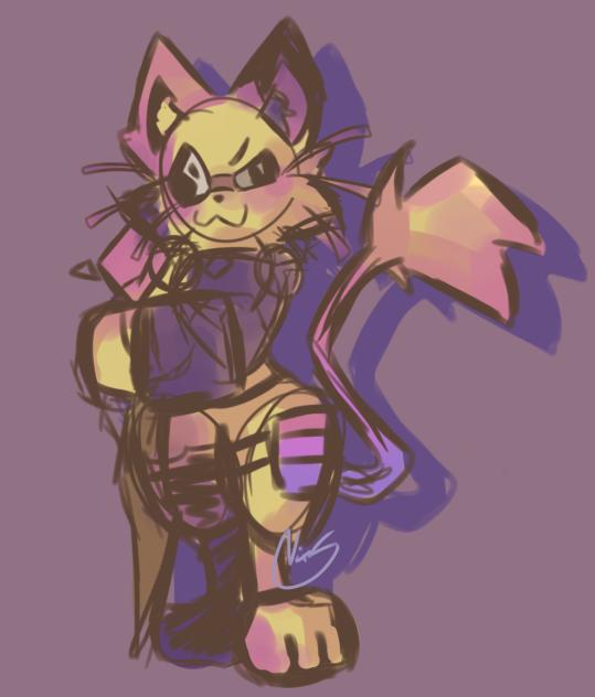 My persona but I made them a furry lol