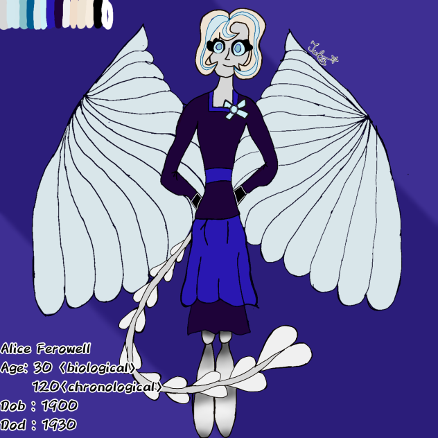 My OC (fallen angel) Hazbin Hotel