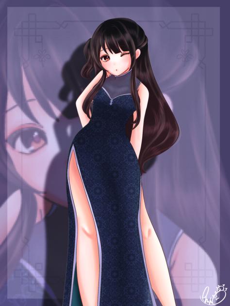 (^_-)-💜