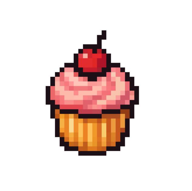 cupcake pixel