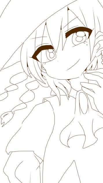 ティトス【線画】