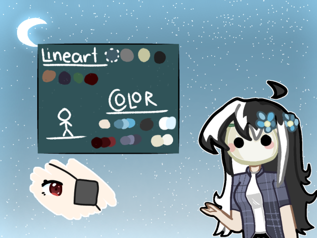 Mizuki's Pallet ! For Fanarts