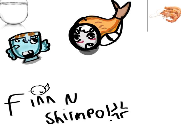 SHRIMPO🍤 N FINN🐟..