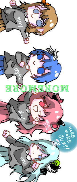 MOREMORE  JＵMP！