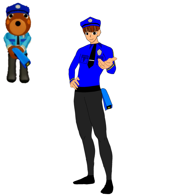 doggy(piggy) as a human!