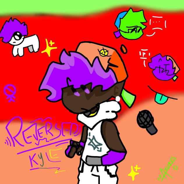 · reversed colors Kyle ·