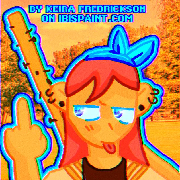 auby!! 💙❤️ ( Aubrey Omori Fanart )