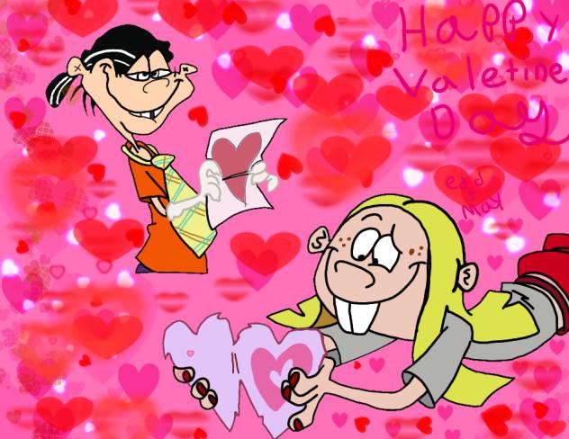 Happy Valentine's day from Ed Edd N Eddy