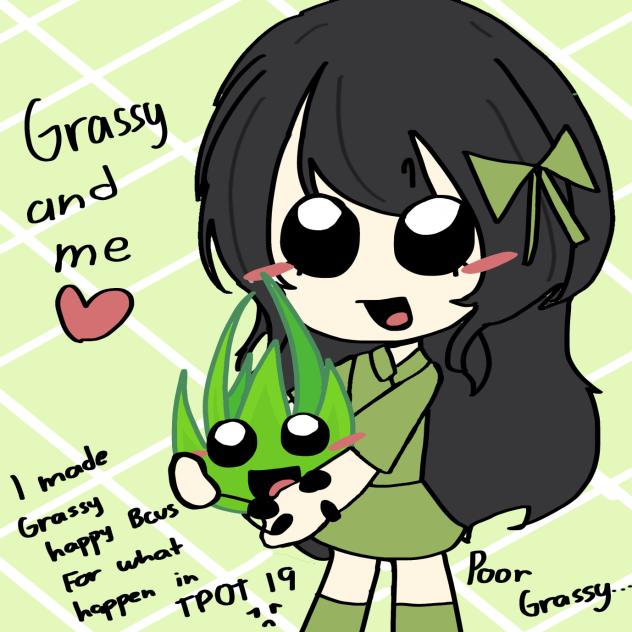 Making grassy happy because of tpot 19..
