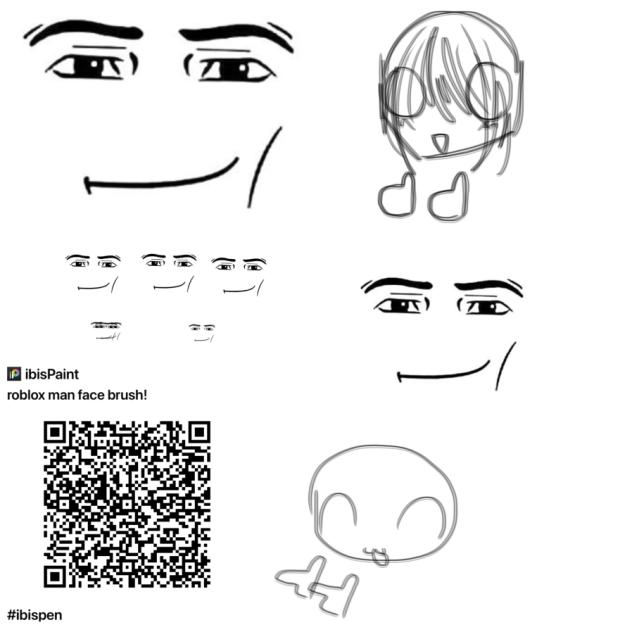 Man face brush - ibisPaint
