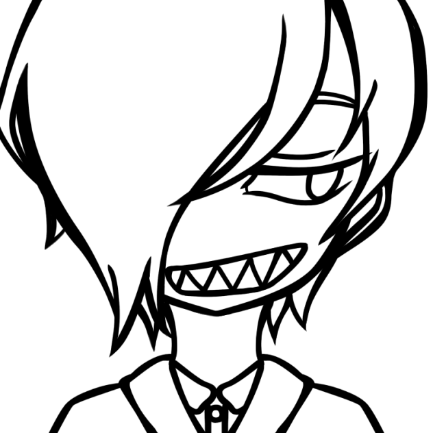 【線画】悪