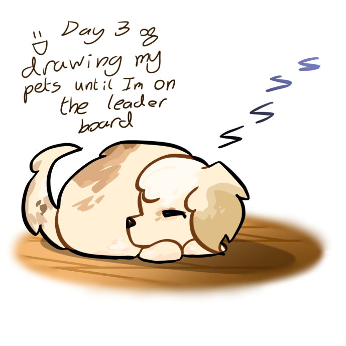 Day 3 of drawing my pets! - ibisPaint