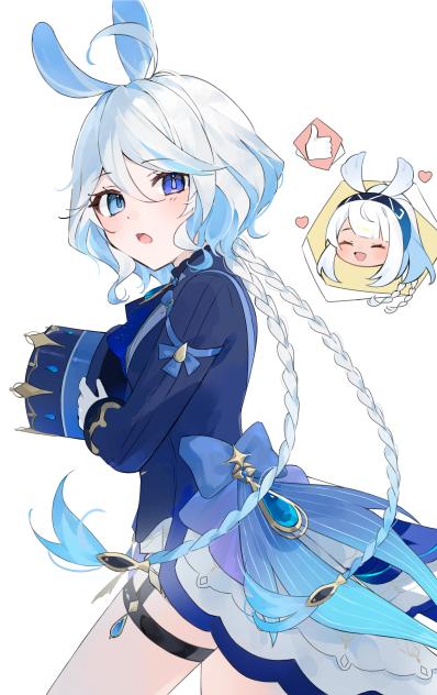 「ムアラニに結ってもらったんだ」