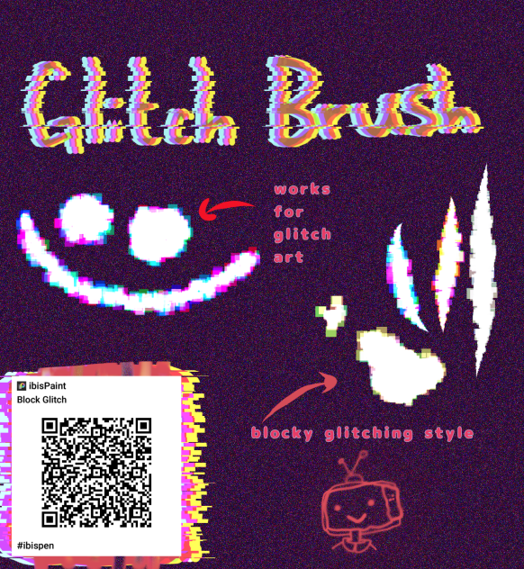 Block glitch brush•
