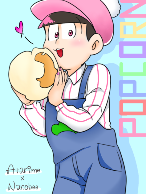 あたりめさんの線画塗りました。トッティ！